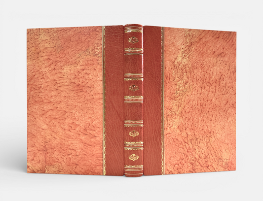 A5 Journal Quarter Leather binding