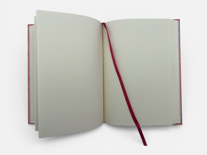 A5 Journal Quarter Leather binding